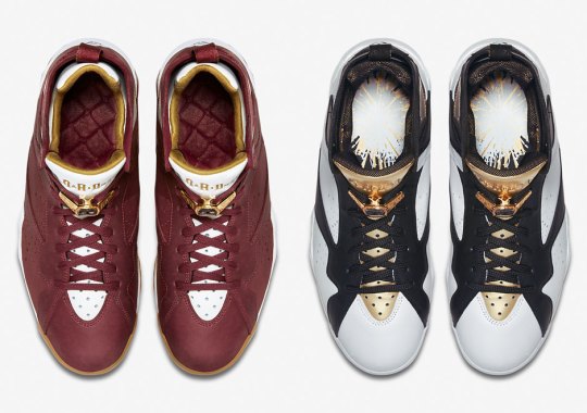 Air Jordan 7 “Cigar and Champagne” Celebrates Jordan’s First Back-To-Back Championships