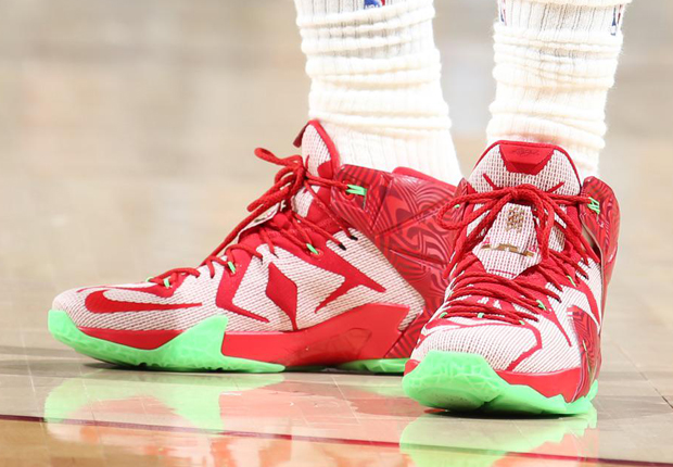 The "Sprite" Colorway Is Remixed On The Nike LeBron 12
