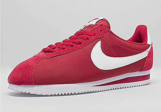 Nike cortez og store nylon