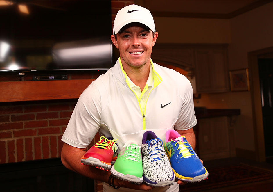 Four Young Cancer Patients Designed Rory McIlroy's new nike Golf Shoes 