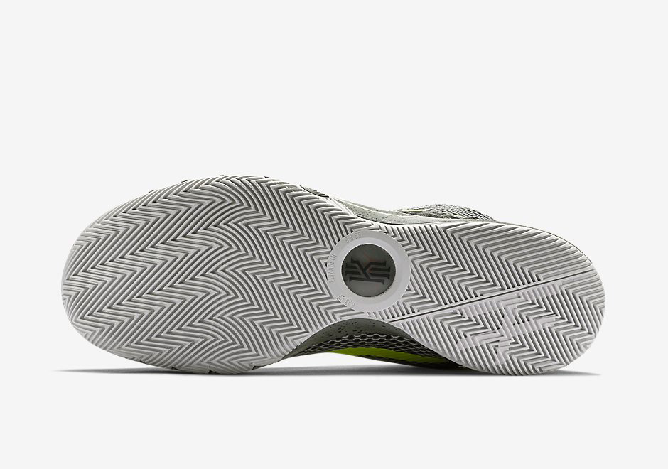 Nike Kyrie 1 Deep Pewter Tumbled Grey Night Silver Volt 4