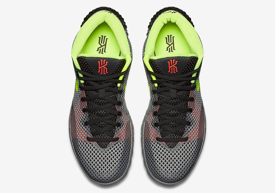 Nike Kyrie 1 Deep Pewter Tumbled Grey Night Silver Volt 7