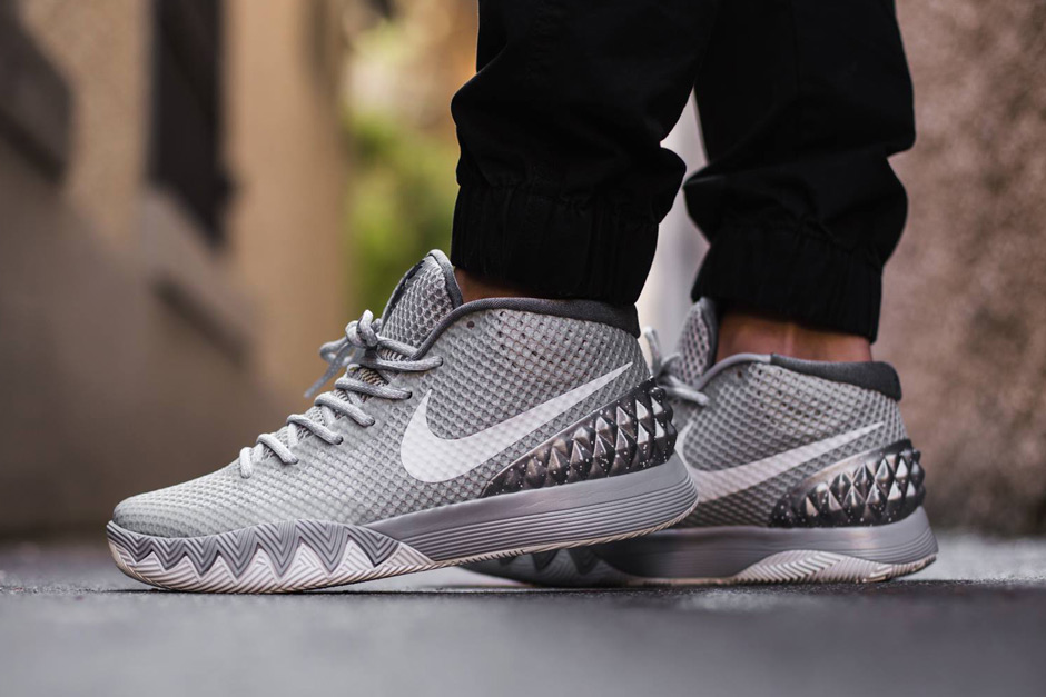 An On-Foot Look at the Nike Kyrie 1 "Wolf Grey"