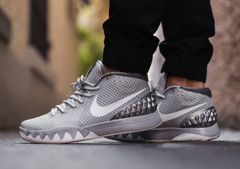An On-Foot Look at the Nike Kyrie 1 “Wolf Grey”