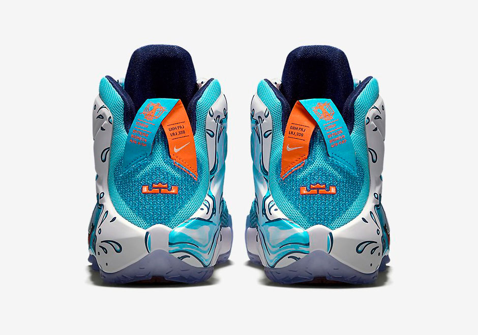 lebron 12 water