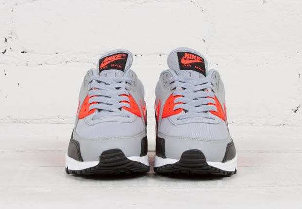 Nike Wmns Air Max 90 Wolf Grey Infrared 3
