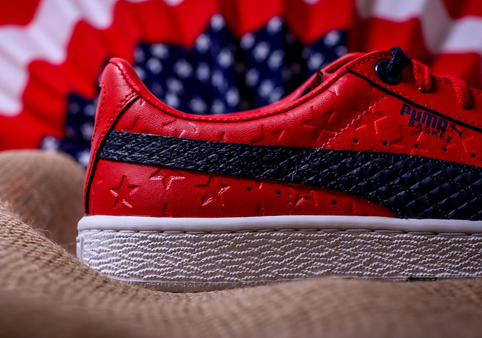 Puma Basket Independence Day Pack Red 3