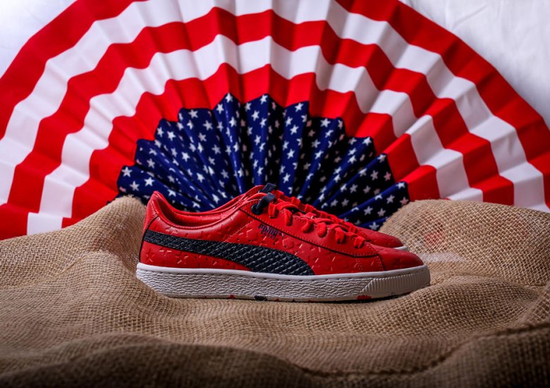 Puma With A Starry Tribute To Independence Day