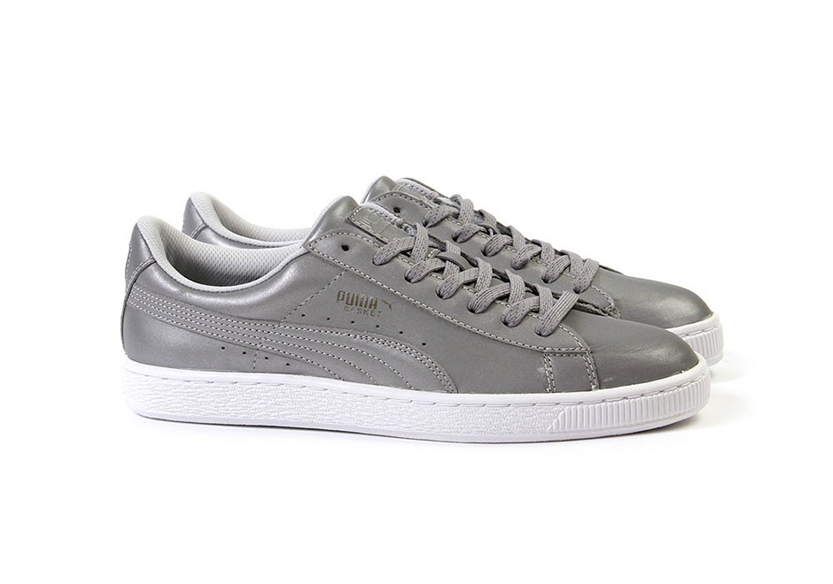 Puma Basket Reflective Silver