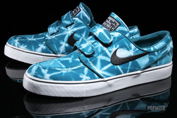 Velcro Janoskis Are Back With Funky Teal Prints - SneakerNews.com