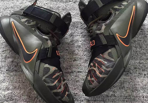 Unique Camo Prints Appear On The Upcoming Nike LeBron Soldier 9