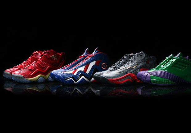 Another Look at the adidas Retro Basketball “Avengers” Pack