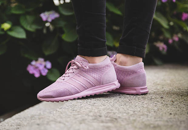 adidas los angeles pink