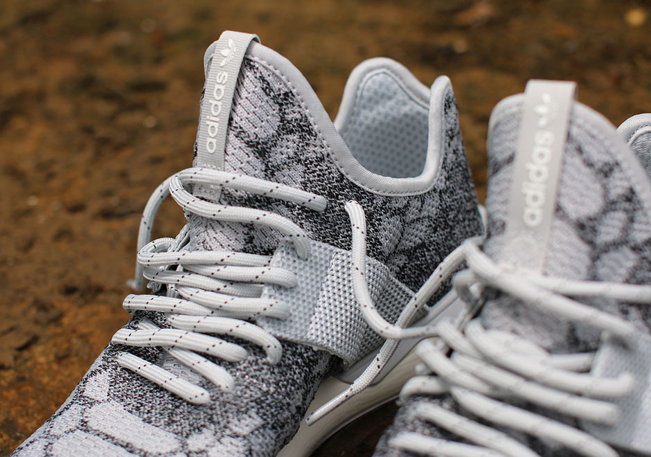 Adidas tubular cheap runner primeknit grey