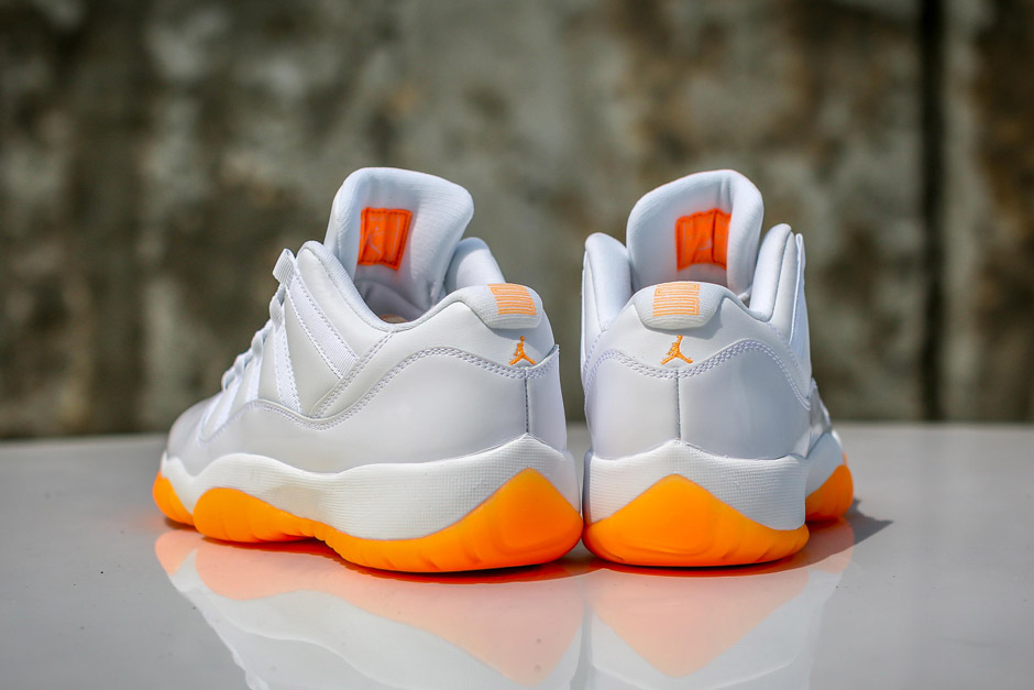 Orange & white sales 11s