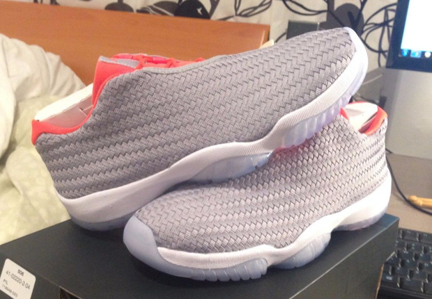 Jordan Future Low in Grey and Infrared