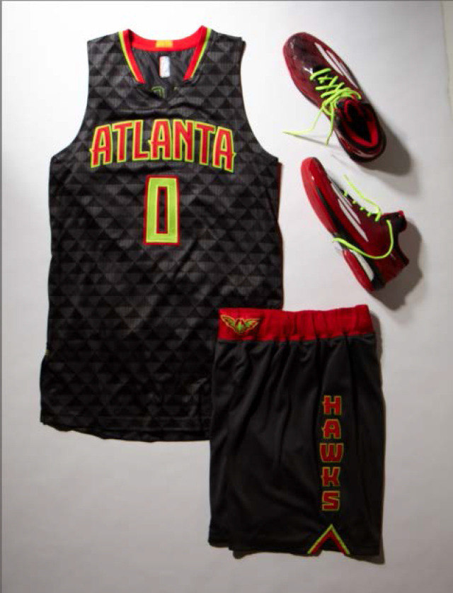 Atlanta Hawks Matching Shoelaces 02