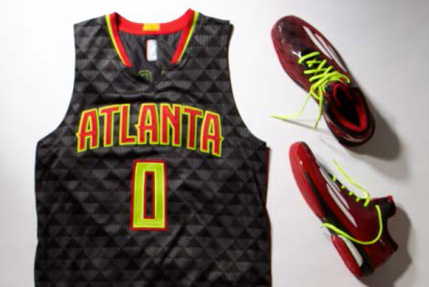 Atlanta Hawks Matching Shoelaces