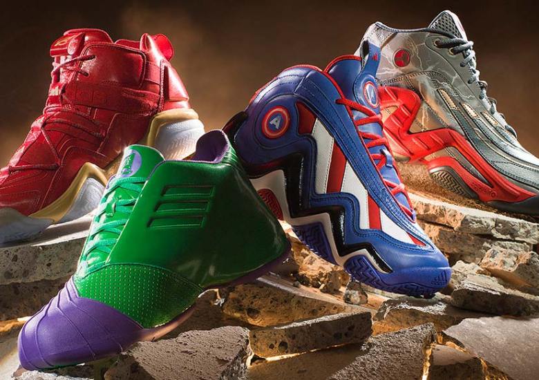 Disminución Íncubo Excelente Marvel Avengers x adidas Basketball Collection Officially Unveiled -  SneakerNews.com