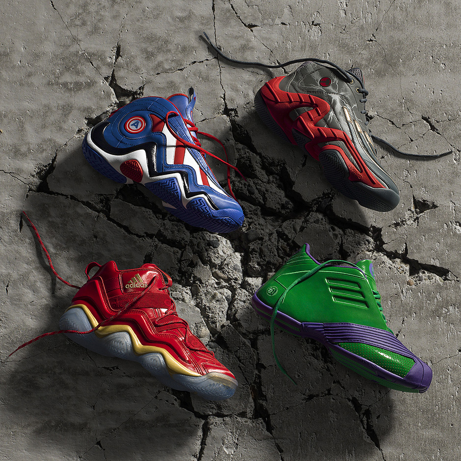 Avengers Adidas Basketball Collection 2015 2