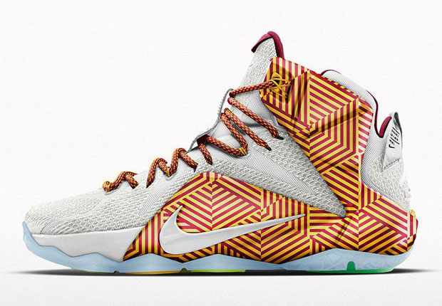 A New NIKEiD Graphic For The LeBron 12 Just Released