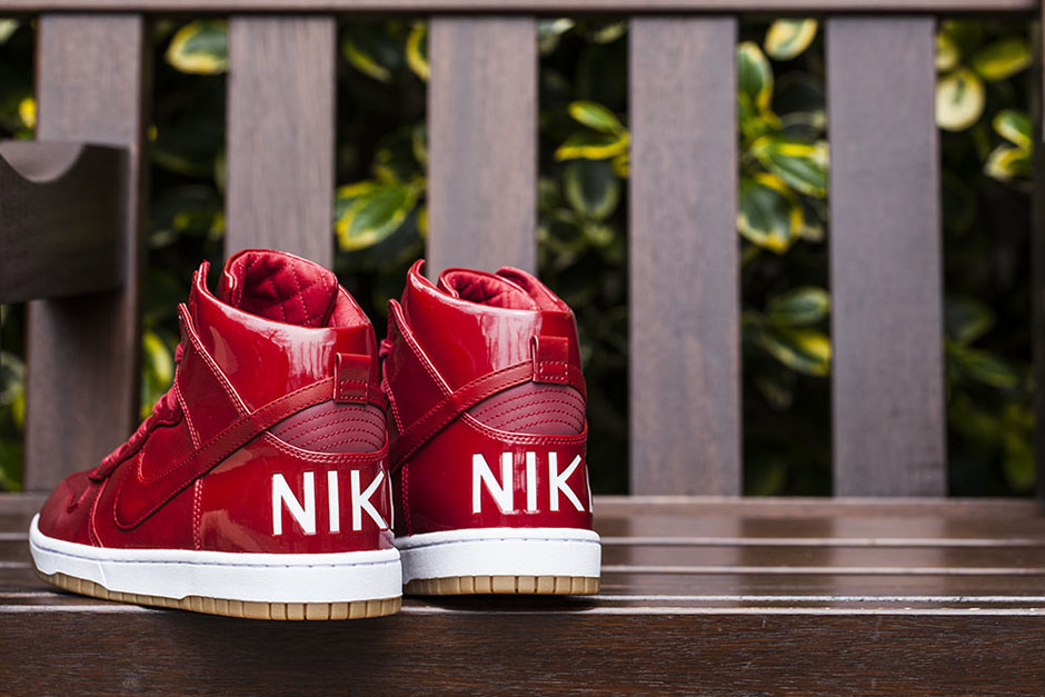 Luxurious Patent Leather Nike Dunks 02