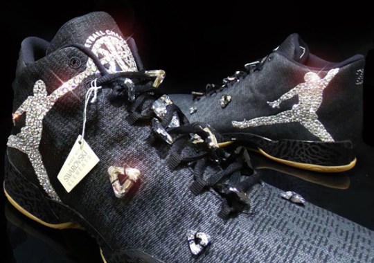 Michael Jordan Received Custom Air Jordans Designed With Swarovski Crystals