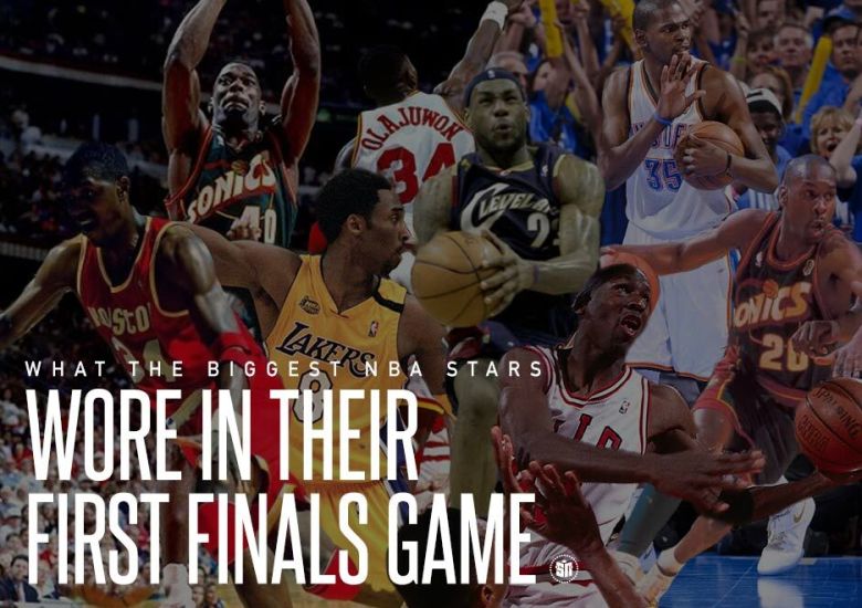 What The Biggest NBA Stars Wore In Their First Finals Game