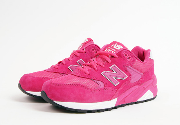 New Balance Mrt 580 Pink Suede 1