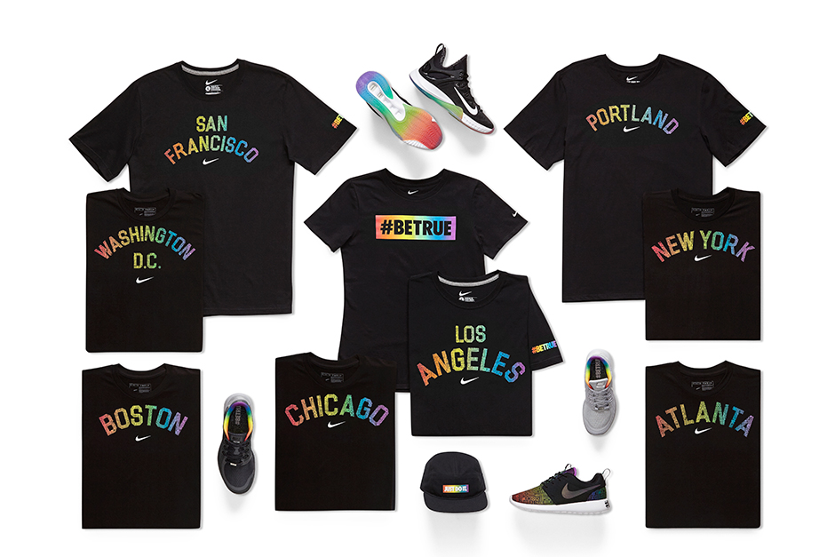 New Footwear Releases To Celebrate Nike's LGBT-Friendly "Be True" Collection