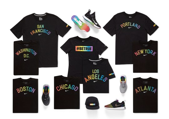 New Footwear Releases To Celebrate Nike’s LGBT-Friendly “Be True” Collection