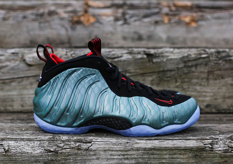 The Nike Air Foamposite One Gone Fishing Releases This Weekend
