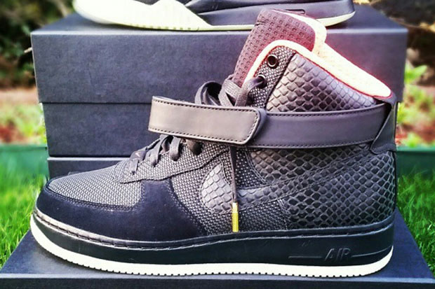 This Nike Air Force 1 High Bespoke is Inspired By The Air Yeezy 2