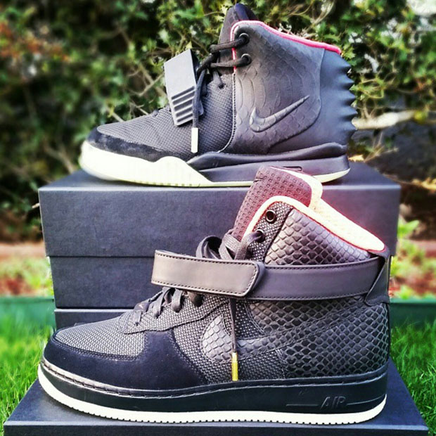 Nike Air Force 1 Bespoke Inspired By Yeezy 02