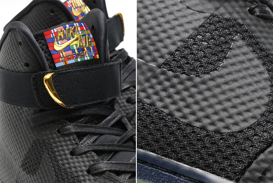 The Military-Themed Nike Air Force 1 High Lux Comes In Black 