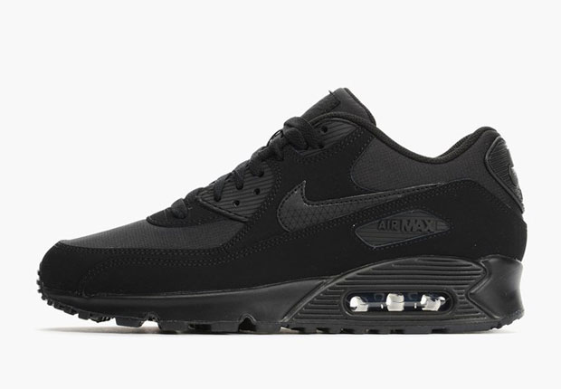 An All-Black Nike Air Max 90 With Added Detail