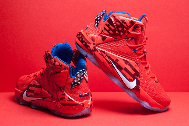lebron 12 independence day