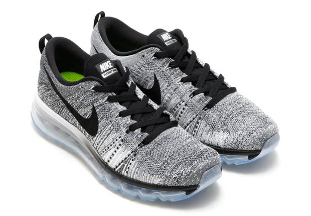 nike air max flyknit grey