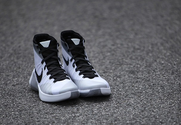 Nike Hyperdunk 2015 White Grey Black 4