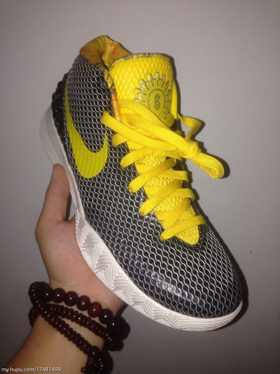 kyrie 1 yellow and black