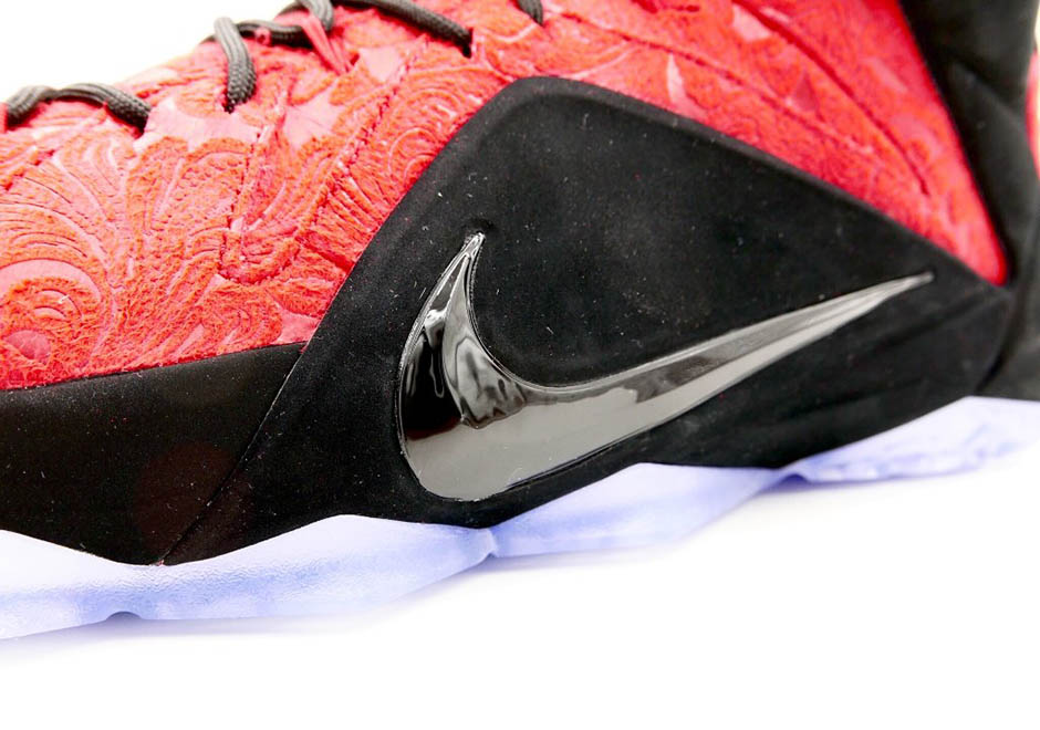 Nike Lebron 12 Ext Red Paisley 4