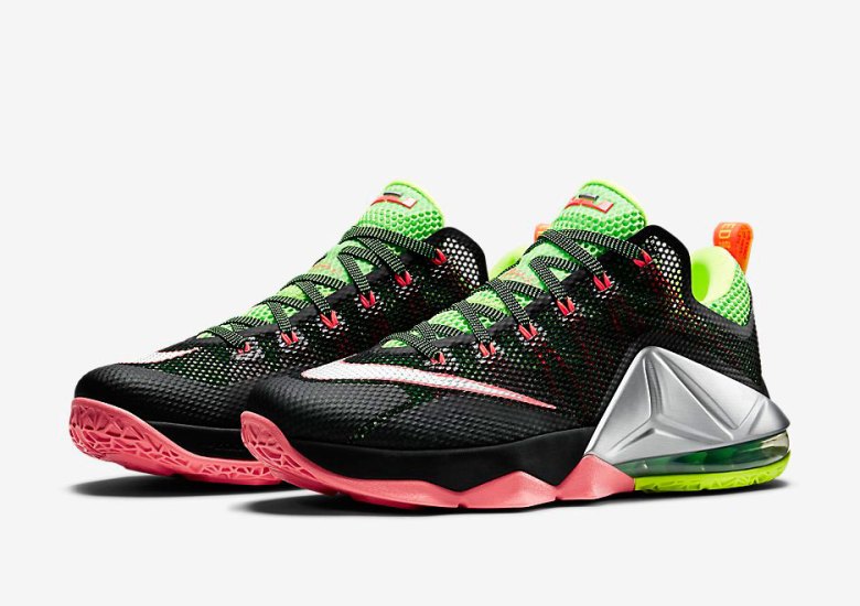 Upcoming Nike LeBron 12 Low Combines Volt and Hot Lava