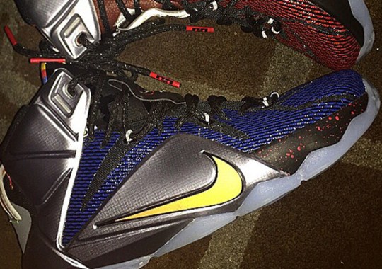 nike outlet LeBron 12 “What The” Sample