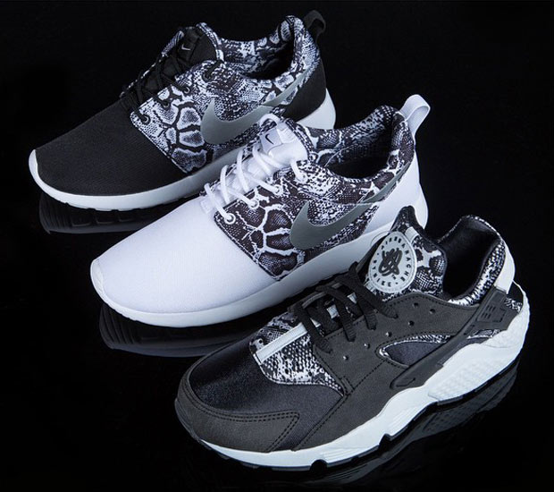 Nike Roshe Nike Huarache Wmns Snake Pack 2