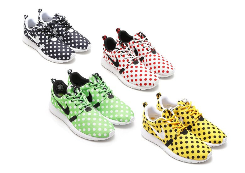 alto fusión esquema Nike Roshe Run NM "Polka Dot" Pack - SneakerNews.com