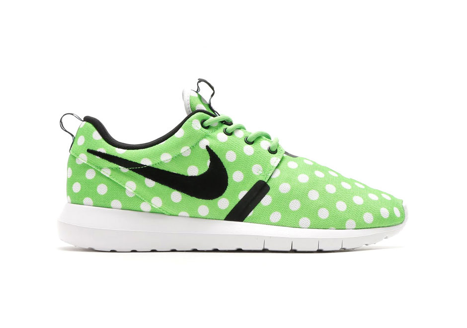 Nike Roshe Run Polka Dot Neon 2