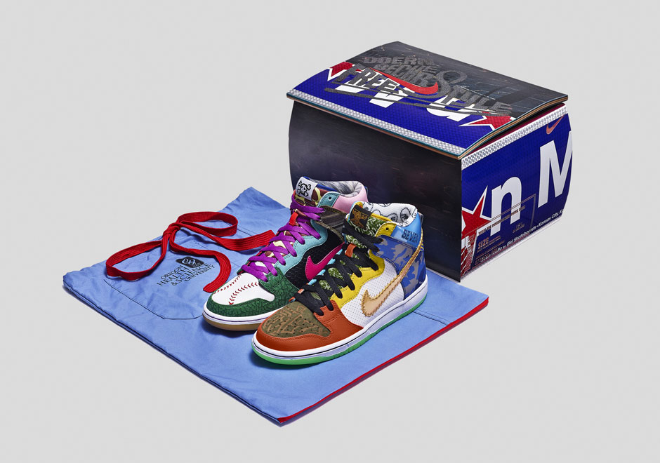 The Doernbecher x Nike "What The" Dunk Raises Over $130,000
