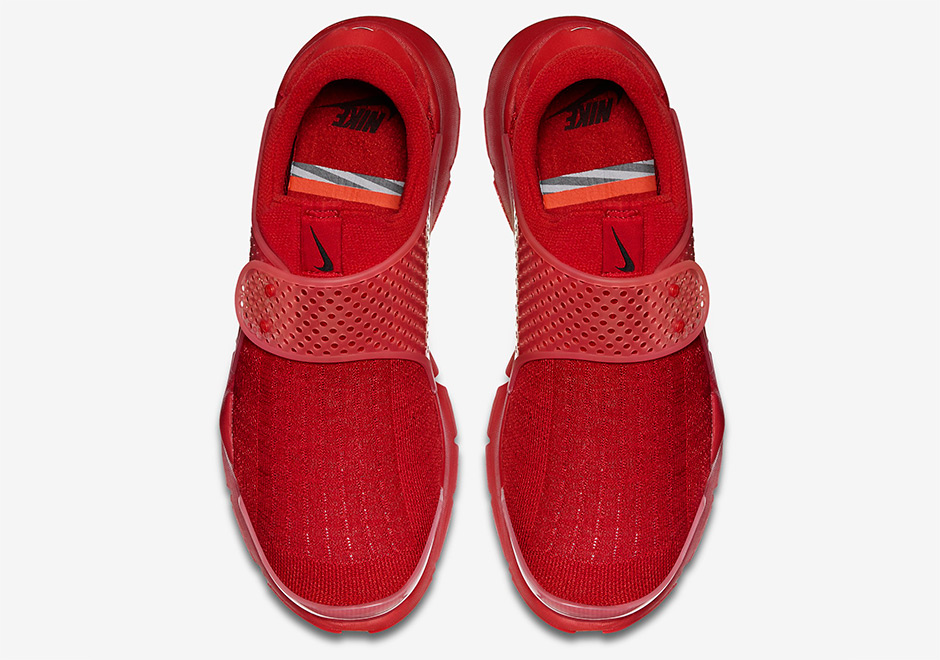 nike sock dart red official images 4