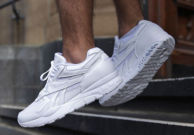 Reebok Club C Double trainers in triple white