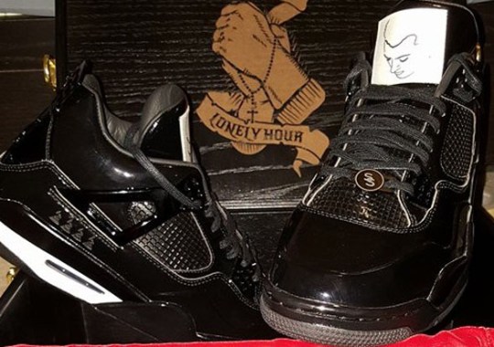 The Air Jordan 11Lab4 Gets Customized To Receive The LV Treatment